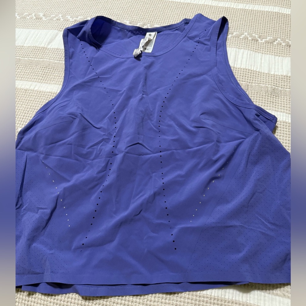Lululemon Athletica Purple Tank Top